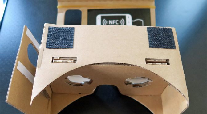 Virtual Reality – 千円でVR体験！Googleカードボード