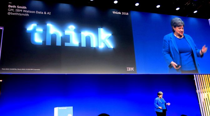 IBM Think 2018 – AIはデータが鍵 – 目玉はWatson Studio